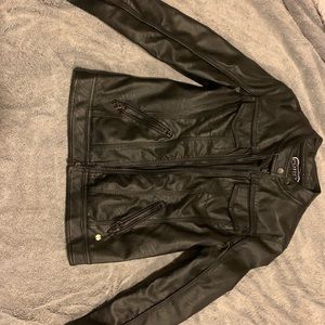 Point Zero Leather Jacket